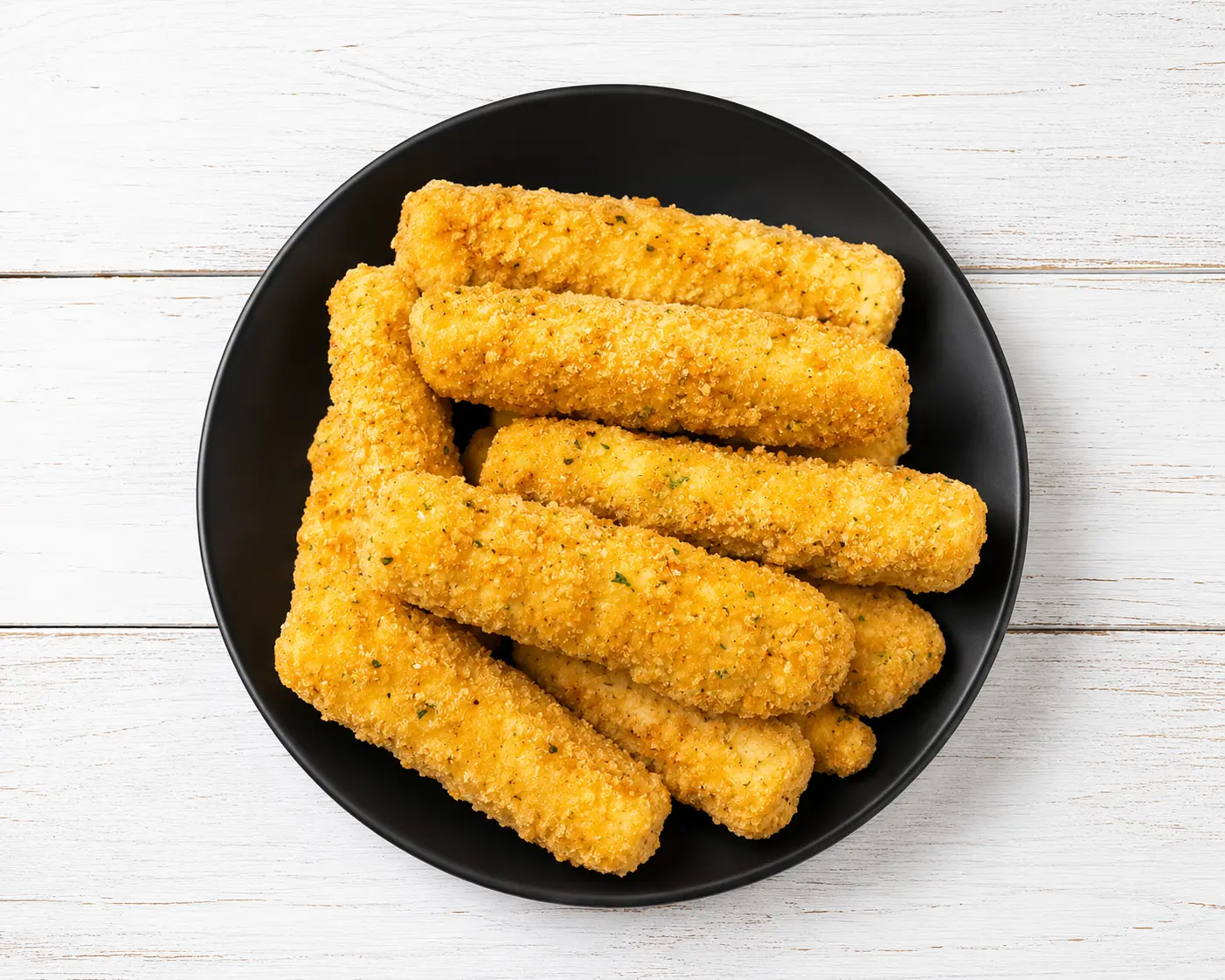 Mozzarella cheese sticks to share at Calzone Express pizza and calzone shop in Calgary